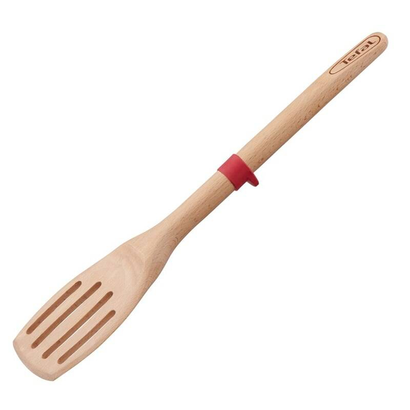 Dřevěná obracečka s otvory INGENIO WOOD K2303314 Tefal 32 cm