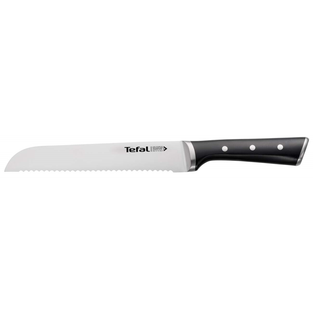 Nerezový nůž na chléb ICE FORCE K2320414 Tefal 20 cm