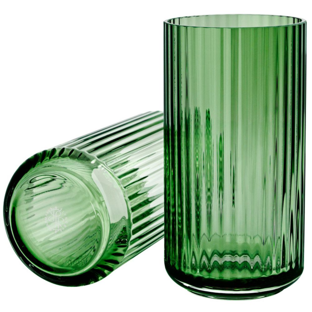 Váza Lyngby 25 cm zelená