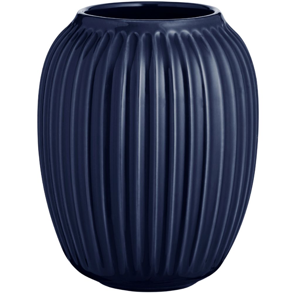 Váza HAMMERSHOI Kähler 21 cm indigo
