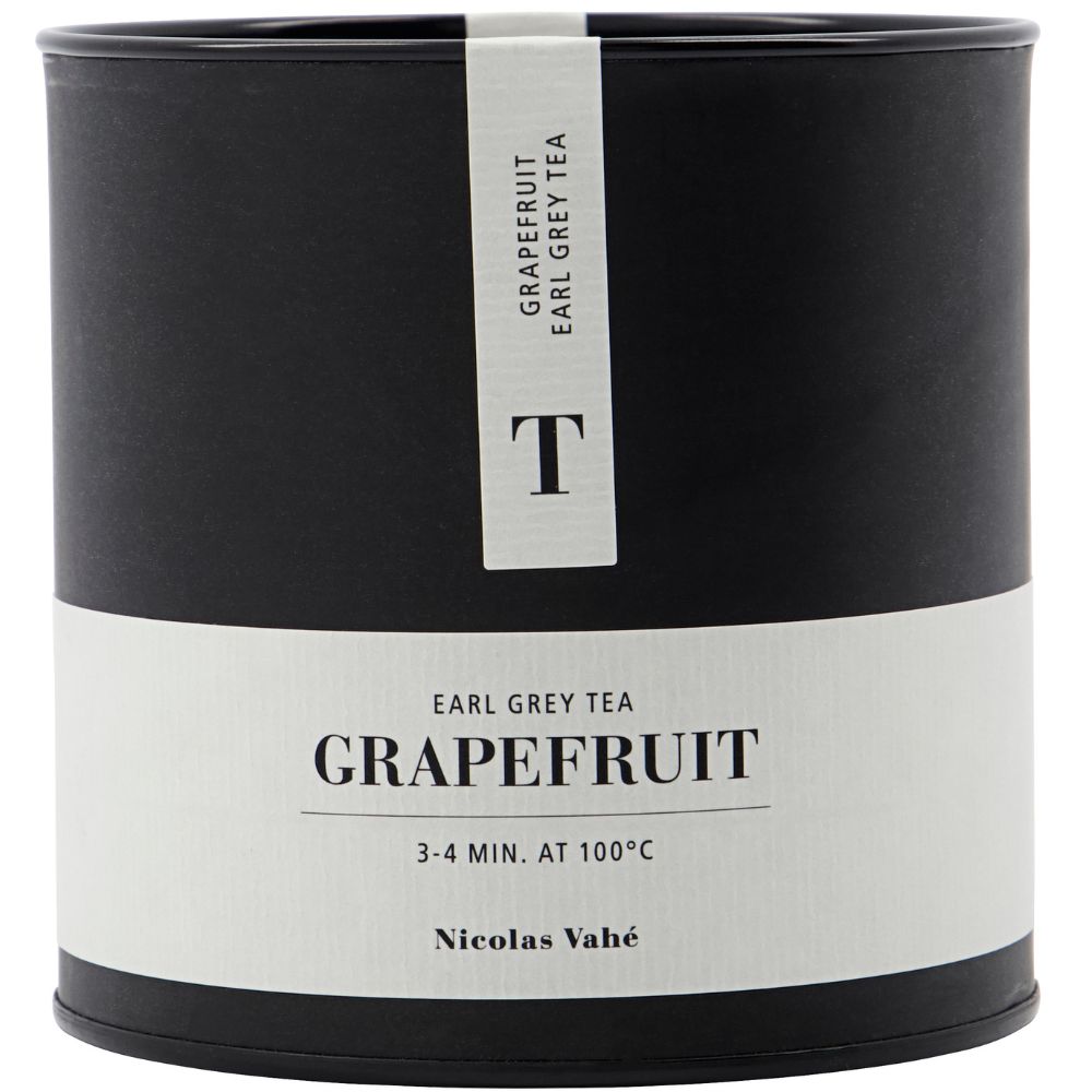 Černý čaj EARL GREY grapefruit Nicolas Vahé plechovka 100 g
