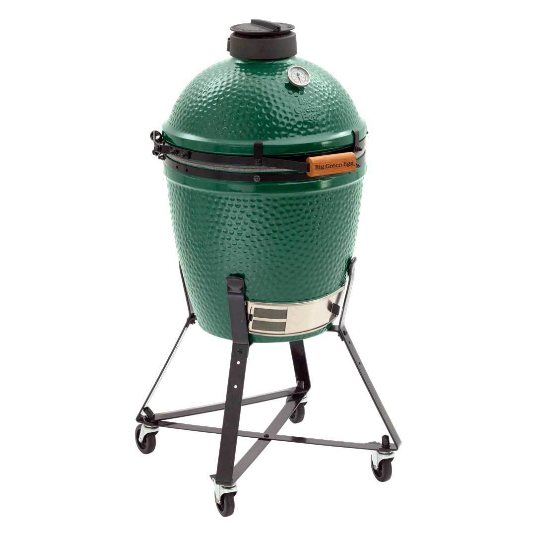 Keramický gril L Big Green Egg + Pojízdný stojan Nest®