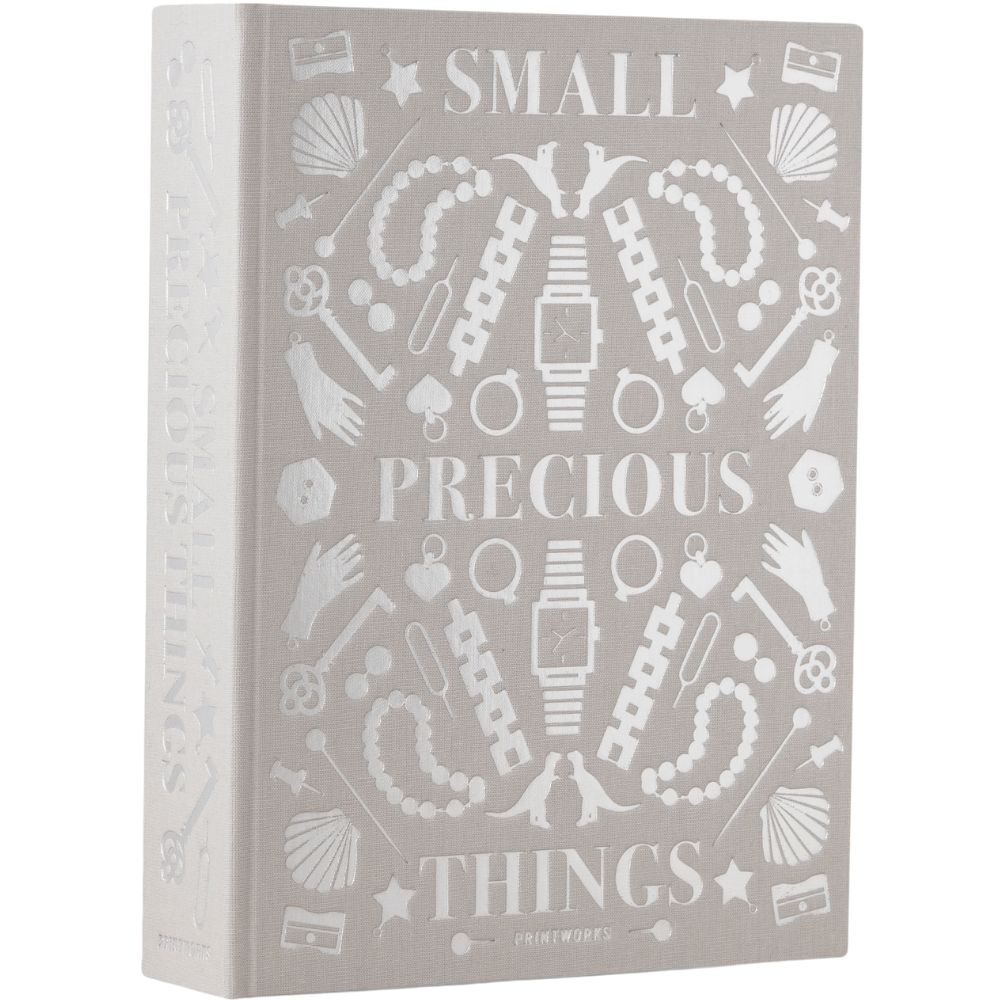 Úložný box na šperky PRECIOUS THINGS Printworks šedý