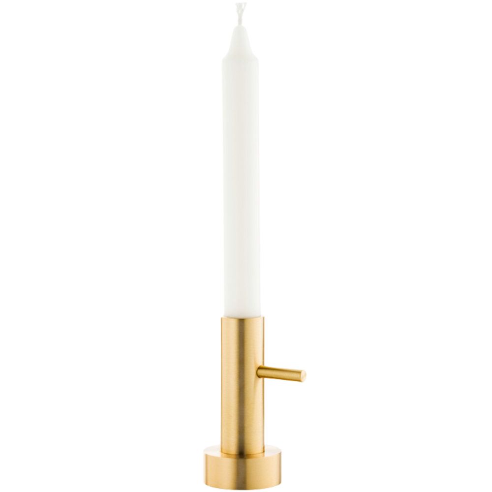 Stojan na svíčku #1 10,5 cm, zlatá, mosaz, Fritz Hansen