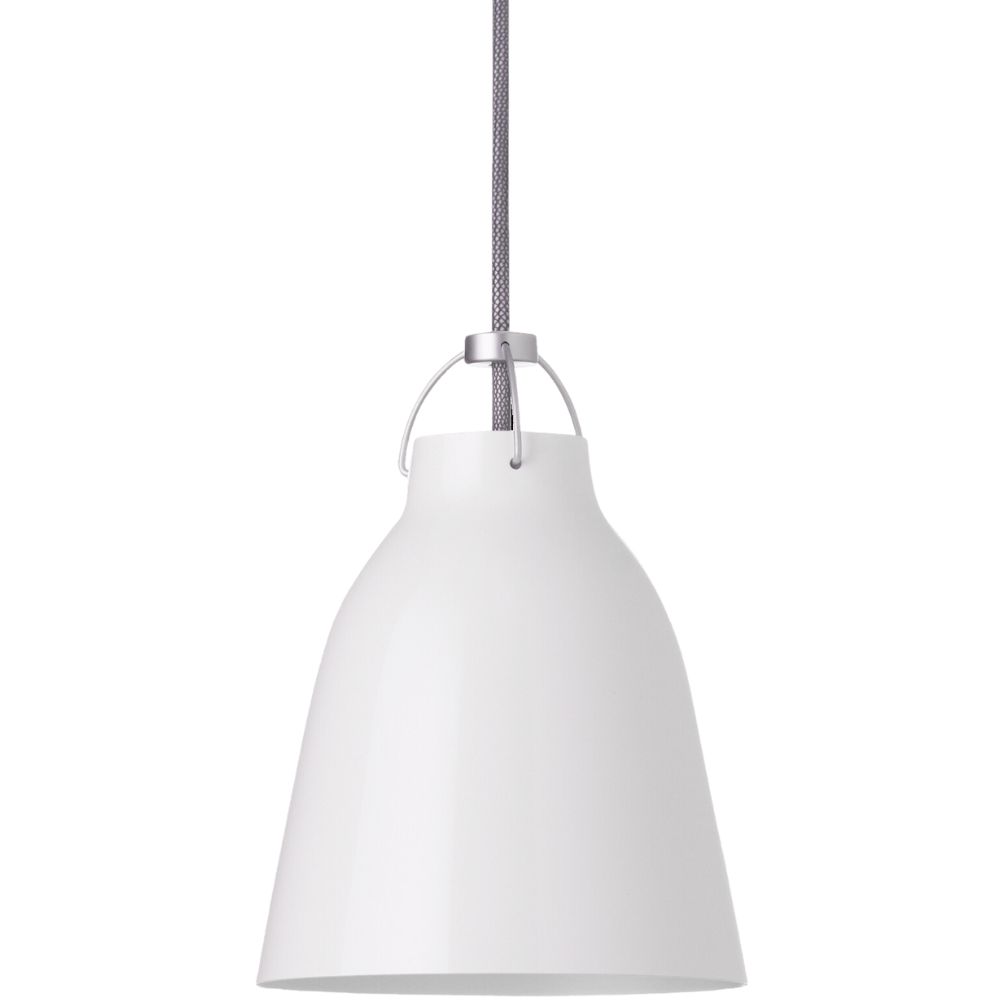 Závěsná lampa CARAVAGGIO 34 cm, bílá, Fritz Hansen