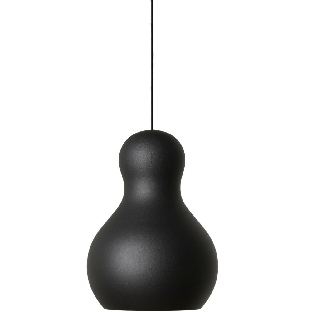 Závěsná lampa CALABASH 21 cm, matná černá, Fritz Hansen