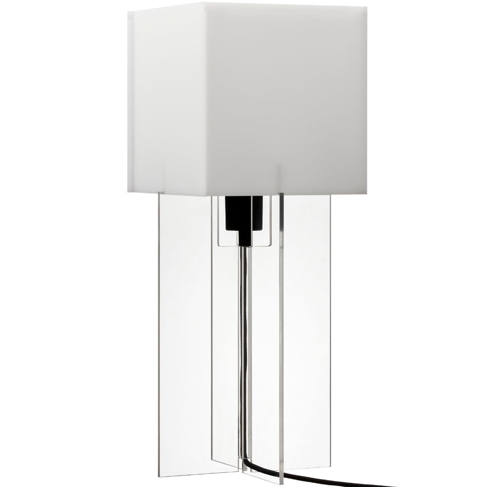 Stolní lampa CROSS-PLEX 50 cm, bílá, Fritz Hansen
