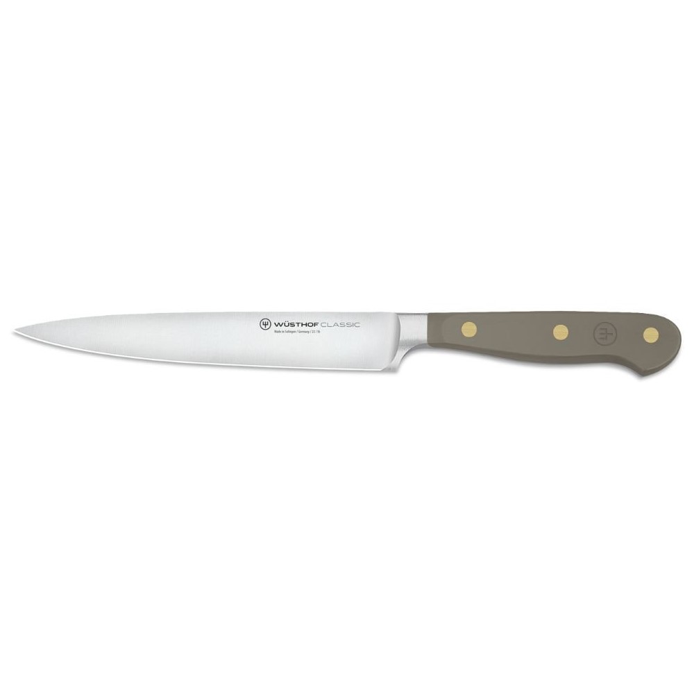 Nůž na šunku CLASSIC COLOUR 16 cm, sametově ústřicová, Wüsthof