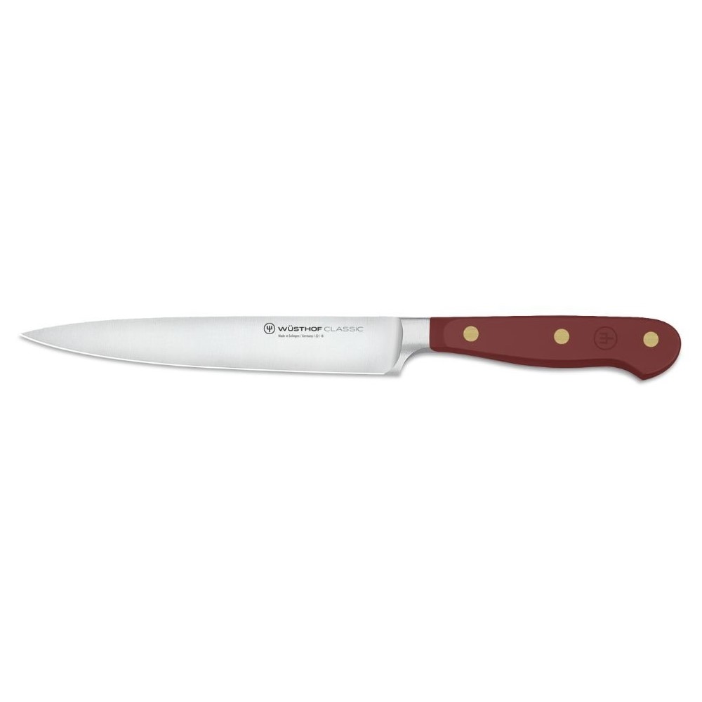 Nůž na šunku CLASSIC COLOUR 16 cm, sumacově červená, Wüsthof
