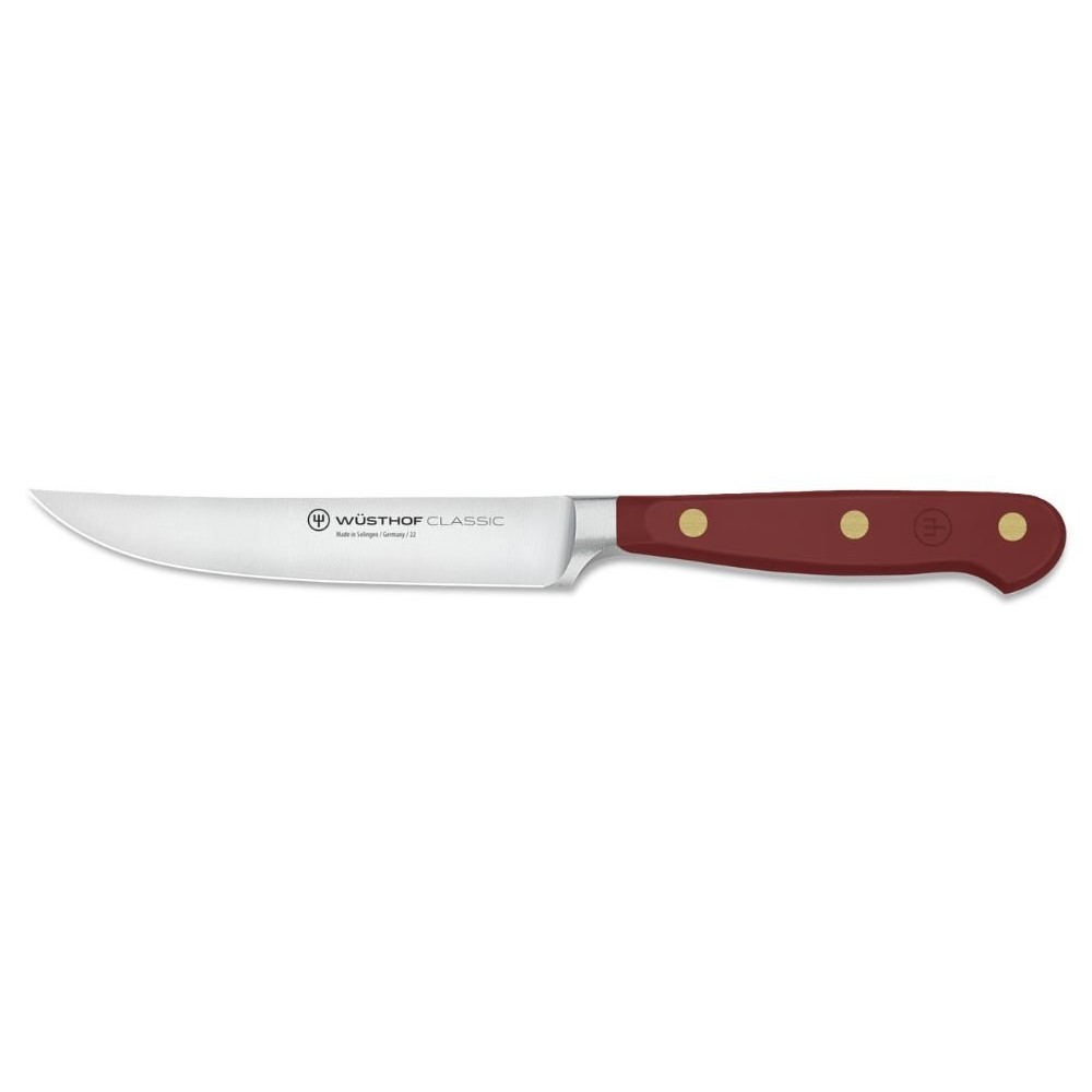 Nůž na steaky CLASSIC COLOUR 12 cm, sumacově červená, Wüsthof