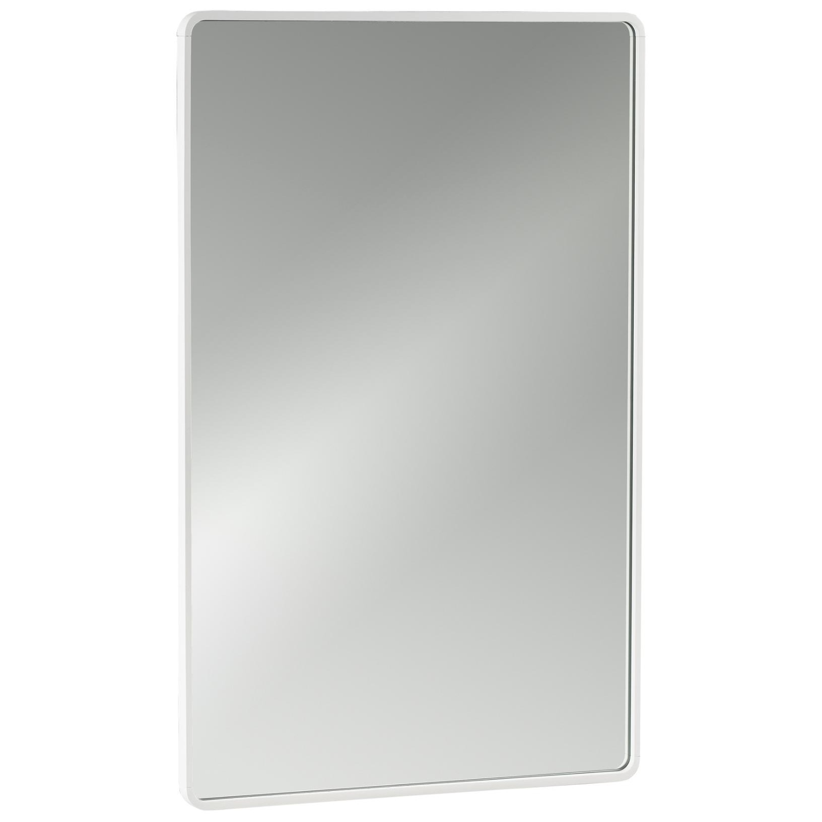Zrcadlo do koupelny RIM 70 cm, bílá, hliník, Zone Denmark