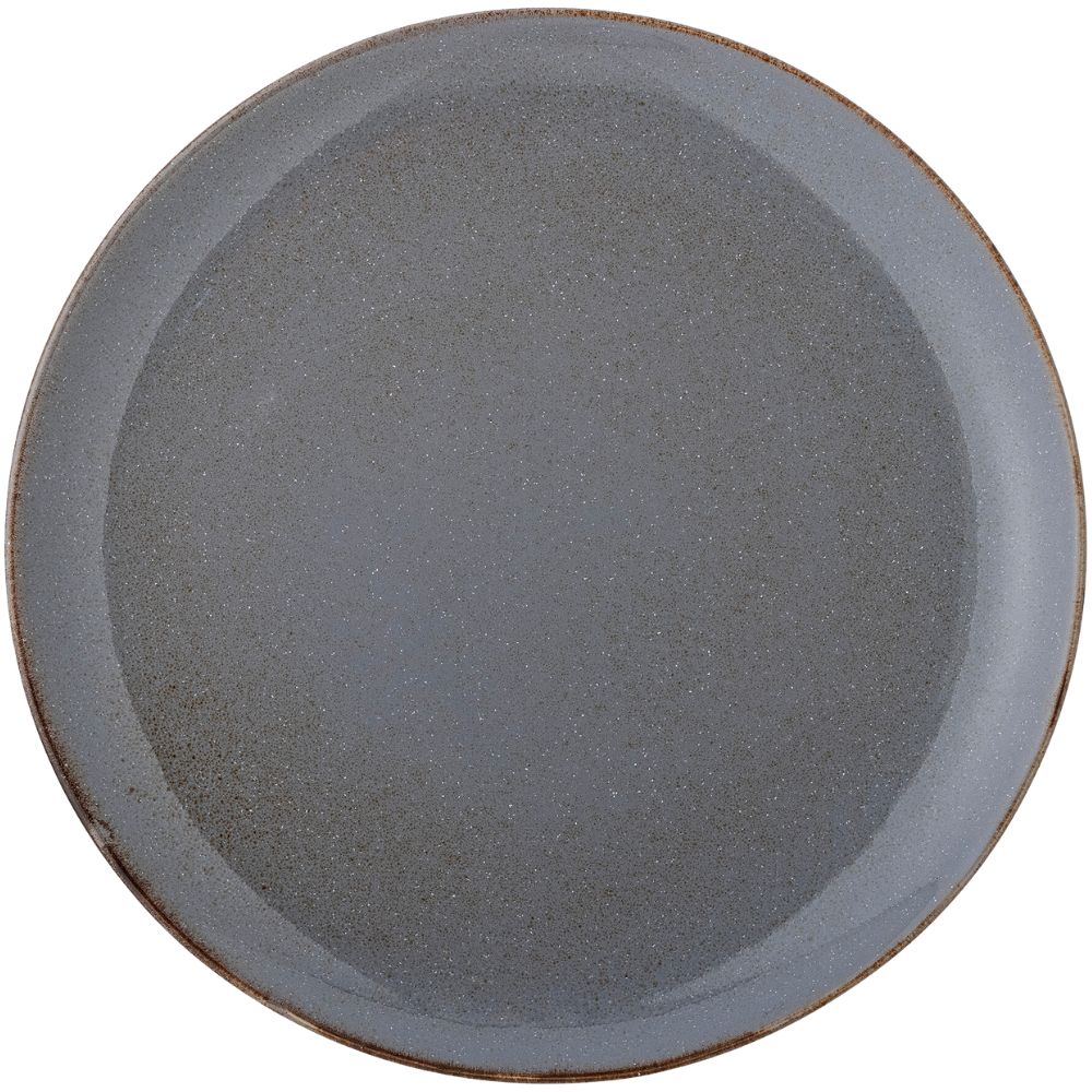 Mělký talíř SANDRINE 28 cm, šedá, kamenina, Bloomingville