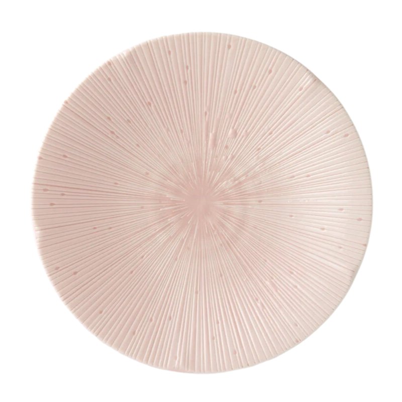 Předkrmový talíř ICE PINK 22 cm, růžová, MIJ