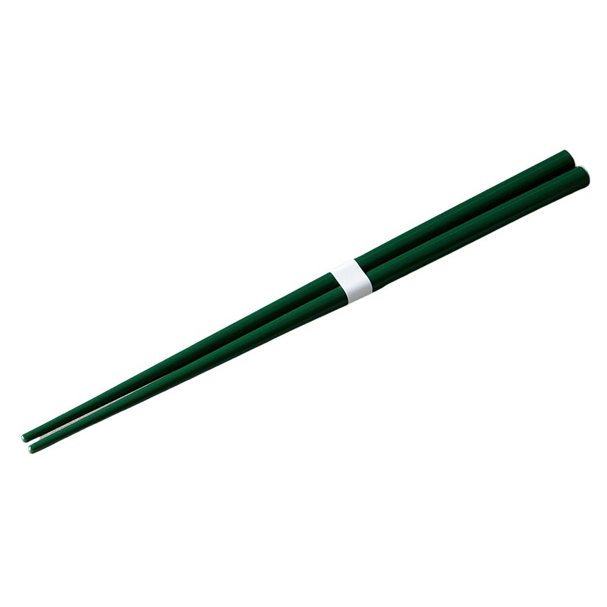 Jídelní hůlky GREEN & WHITE 22 cm, zelená, keramika, MIJ