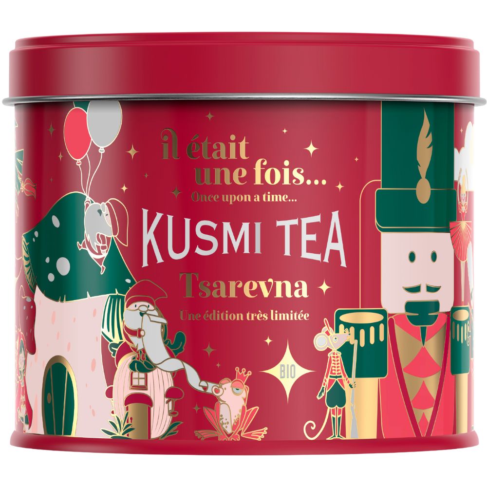 Černý čaj TSAREVNA 2023, 120 g plechovka, Kusmi Tea