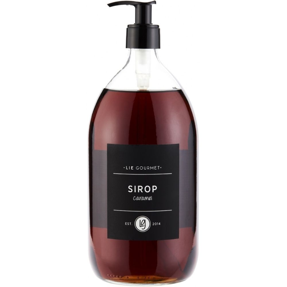 Sirup 1 l, karamel, Lie Gourmet