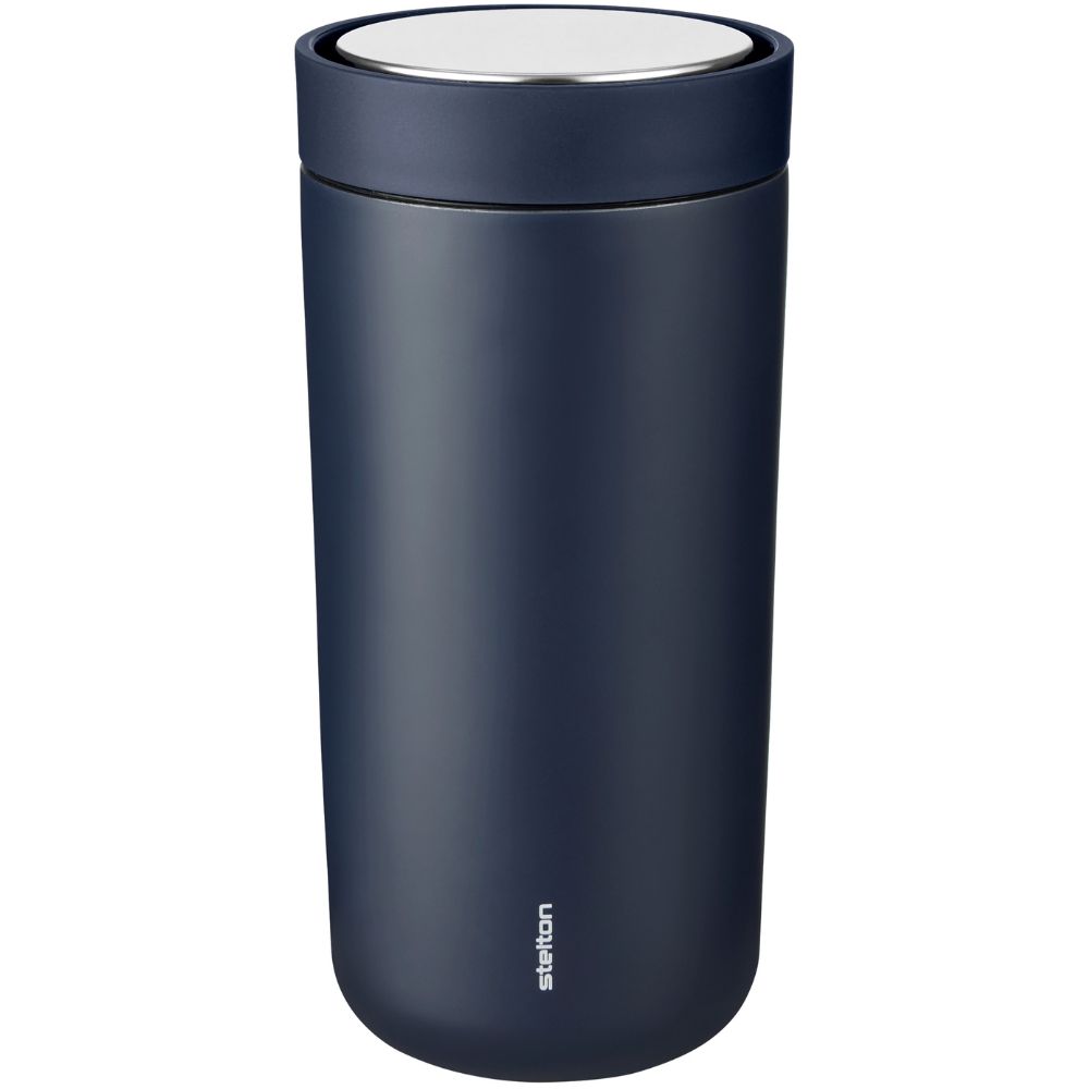 Cestovní hrnek TO GO CLICK 400 ml, tmavě modrá, Stelton