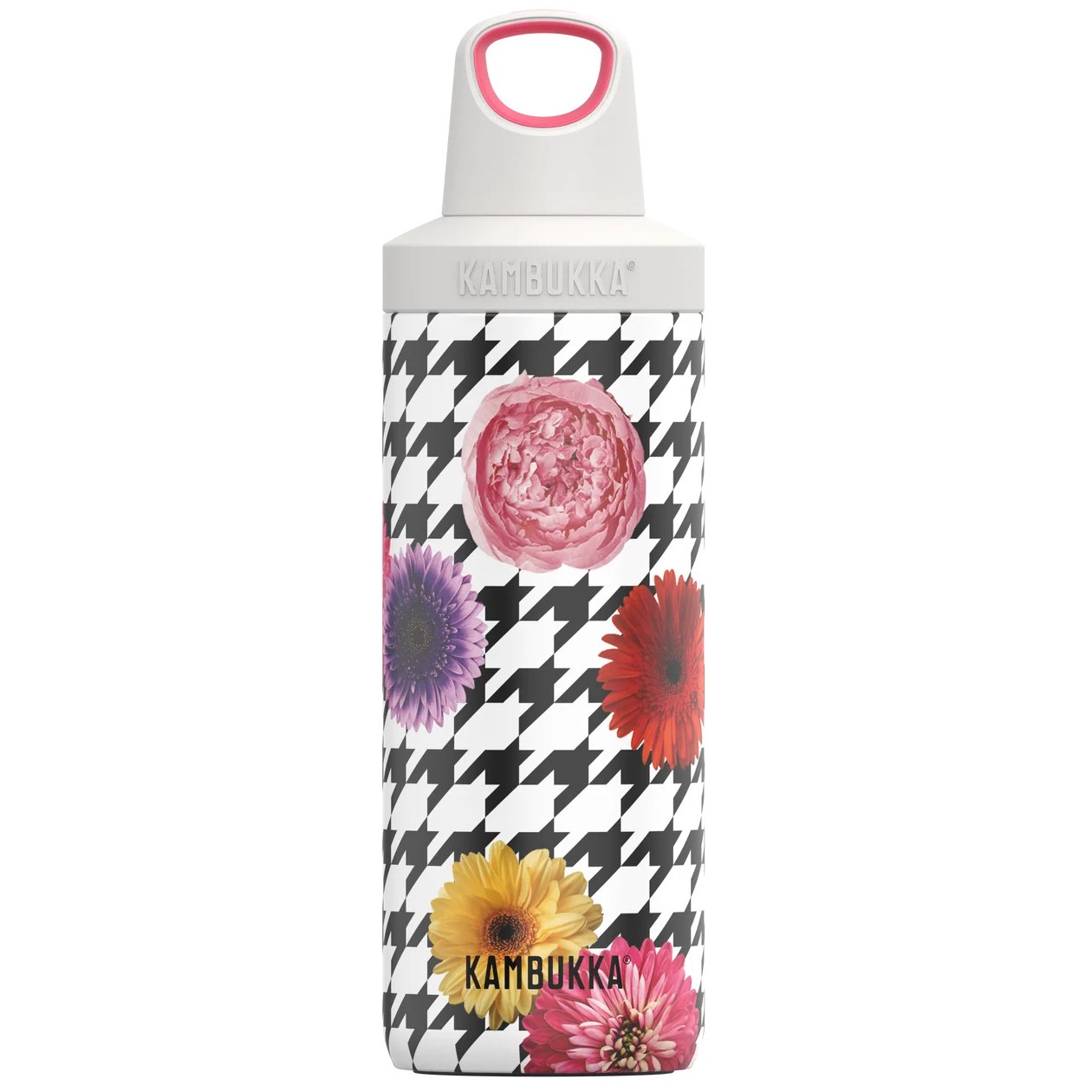 Termoláhev RENO INSULATED 500 ml, floral patchwork, nerezová ocel, Kambukka