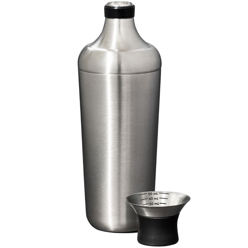 Šejkr na koktejly STEEL 500 ml, stříbrná, nerezová ocel, OXO