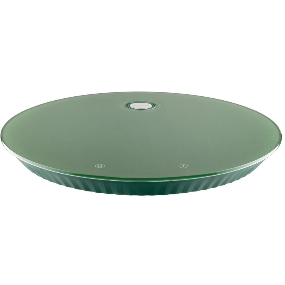 Digitální kuchyňská váha PLISSÉ 27 cm, zelená, plast, Alessi