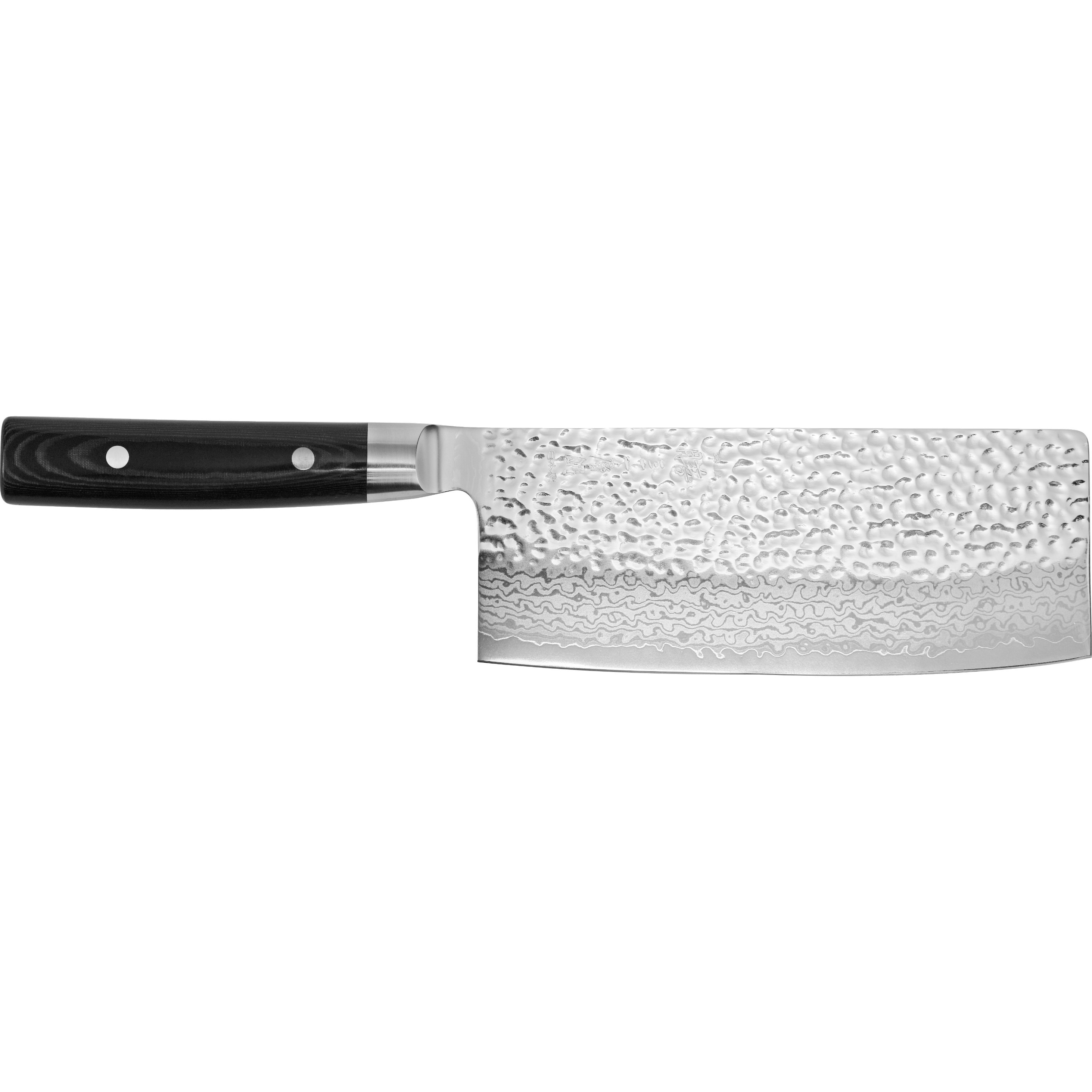 Čínský nůž ZEN 18 cm, černá, Yaxell