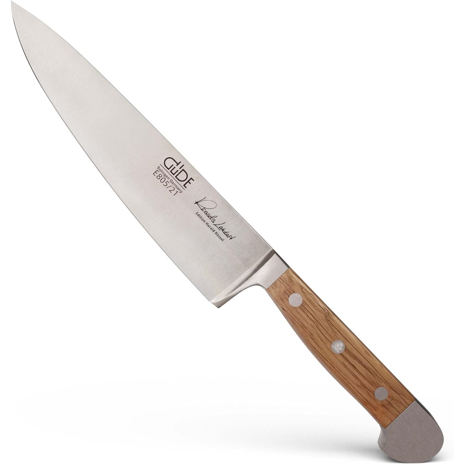 Kuchařský nůž ALPHA OAK 21 cm, hnědá, Güde