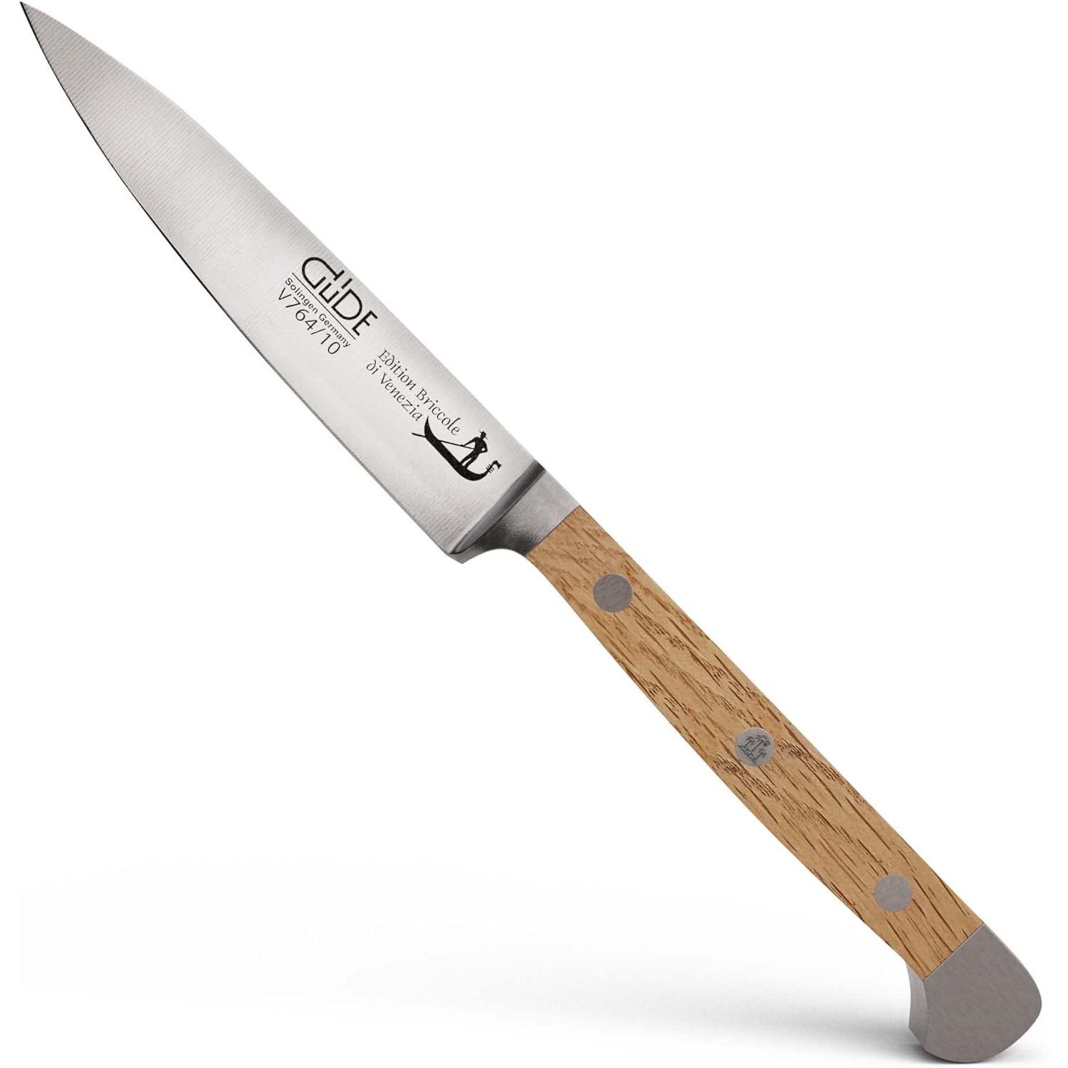 Špikovací nůž ALPHA BRICOLE DI VENEZIA 10 cm, hnědá, Güde