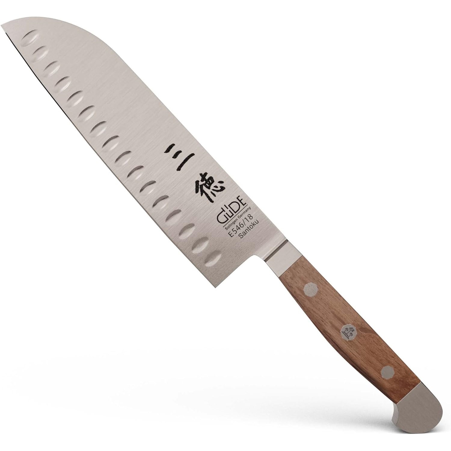 Santoku nůž ALPHA OAK 18 cm, hnědá, Güde