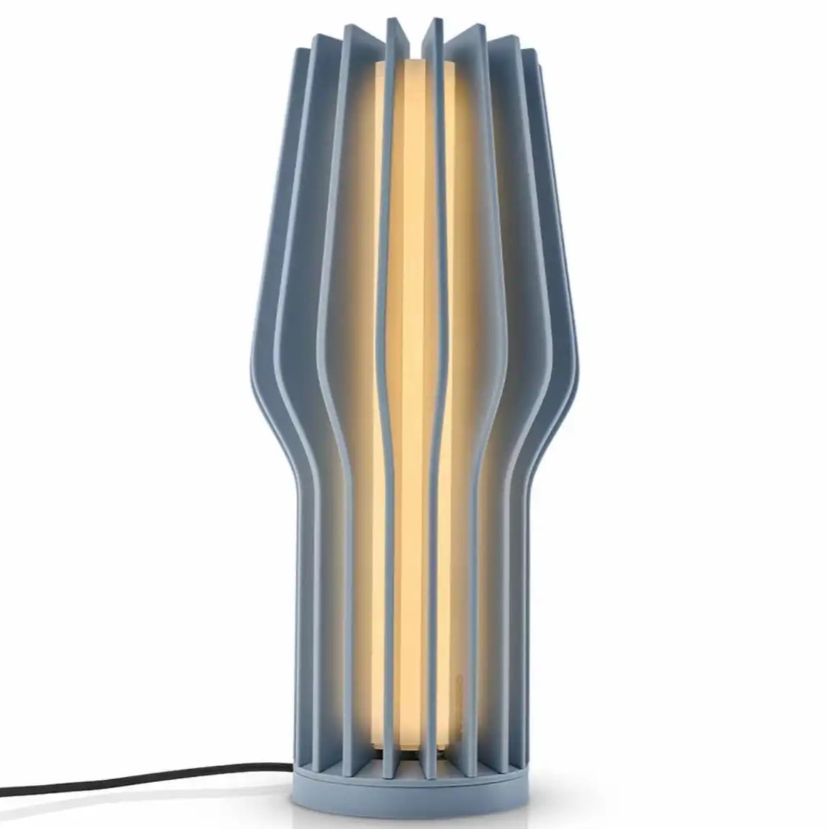 Přenosná stolní lampa RADIANT 25 cm, LED, oblačně modrá, plast, Eva Solo