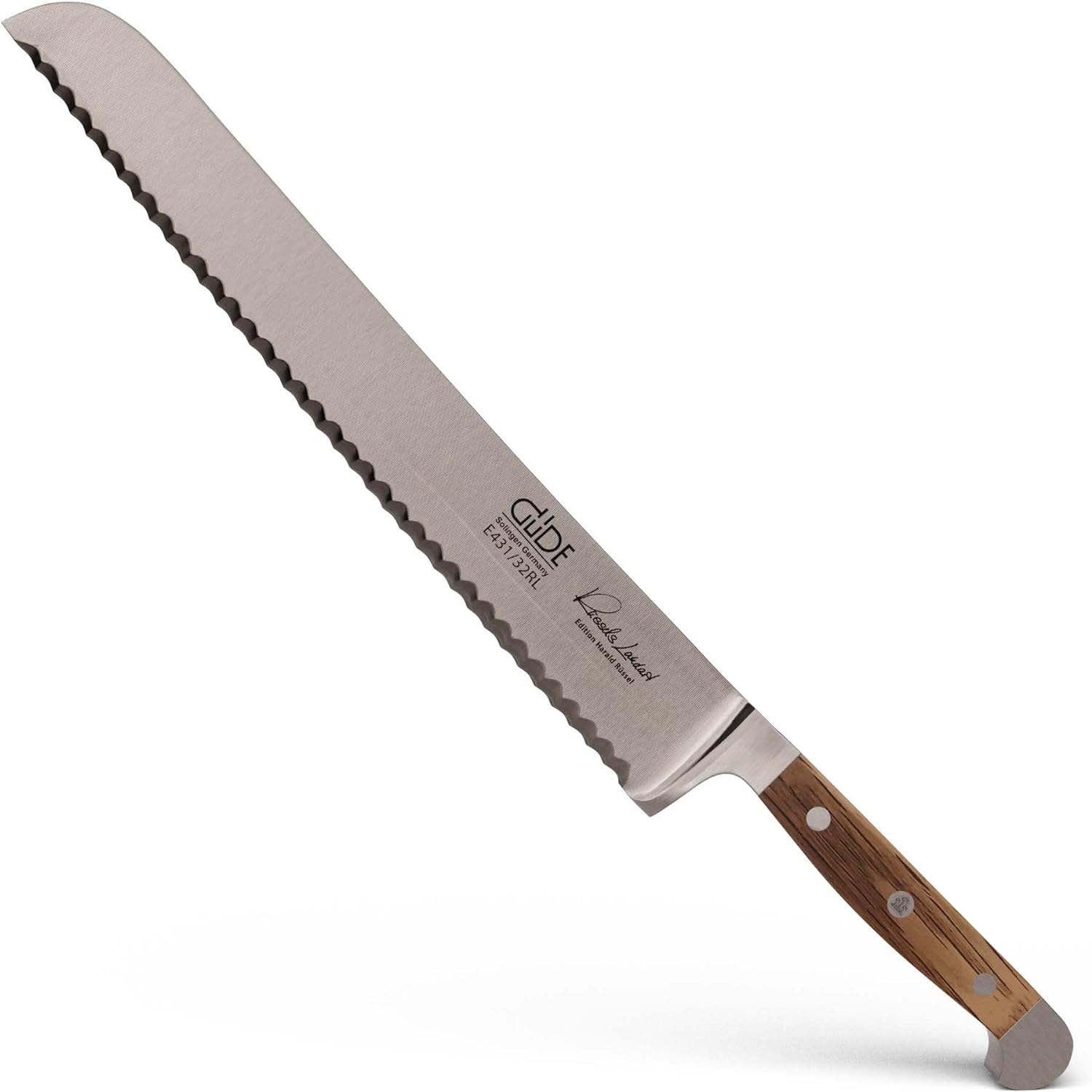 Nůž na chleba ALPHA OAK 32 cm, hnědá, Güde