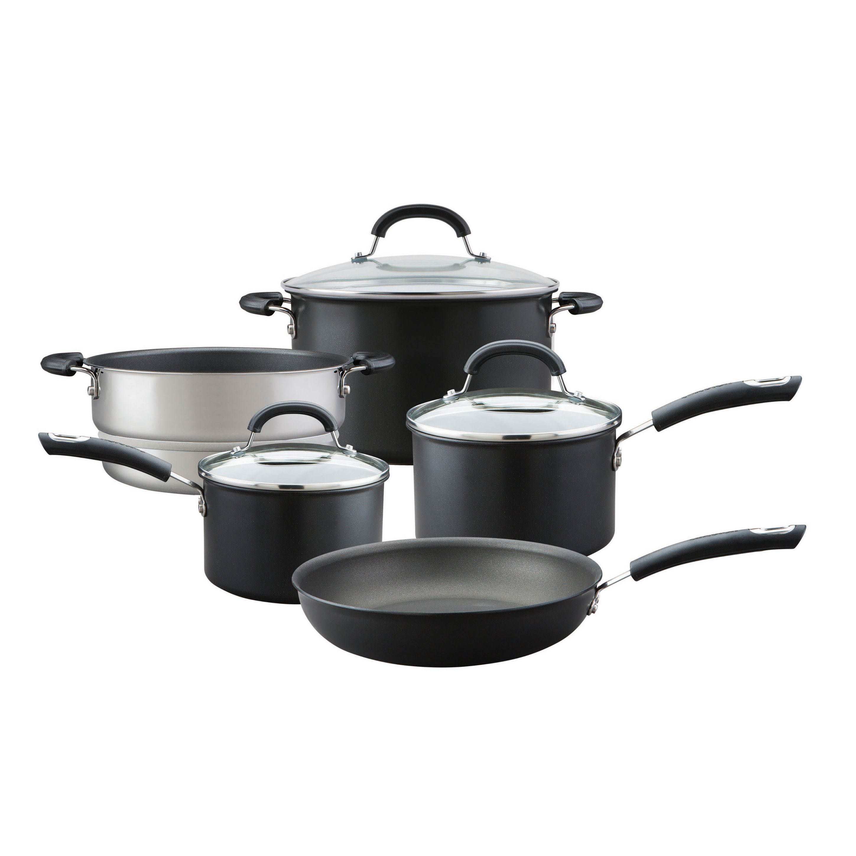 Sada hrnců TOTAL, sada 5 ks, hliník, Circulon