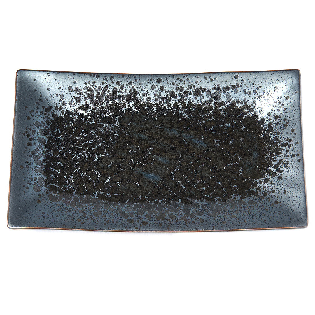 Talíř na sushi Black Pearl 33 x 19 cm MIJ