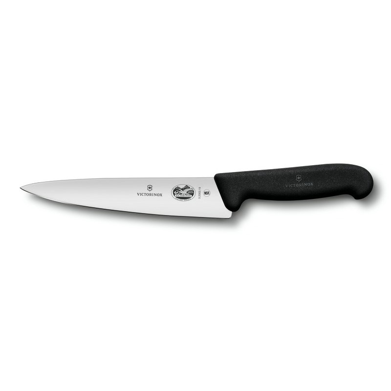 Kuchyňský nůž Victorinox 19 cm černý