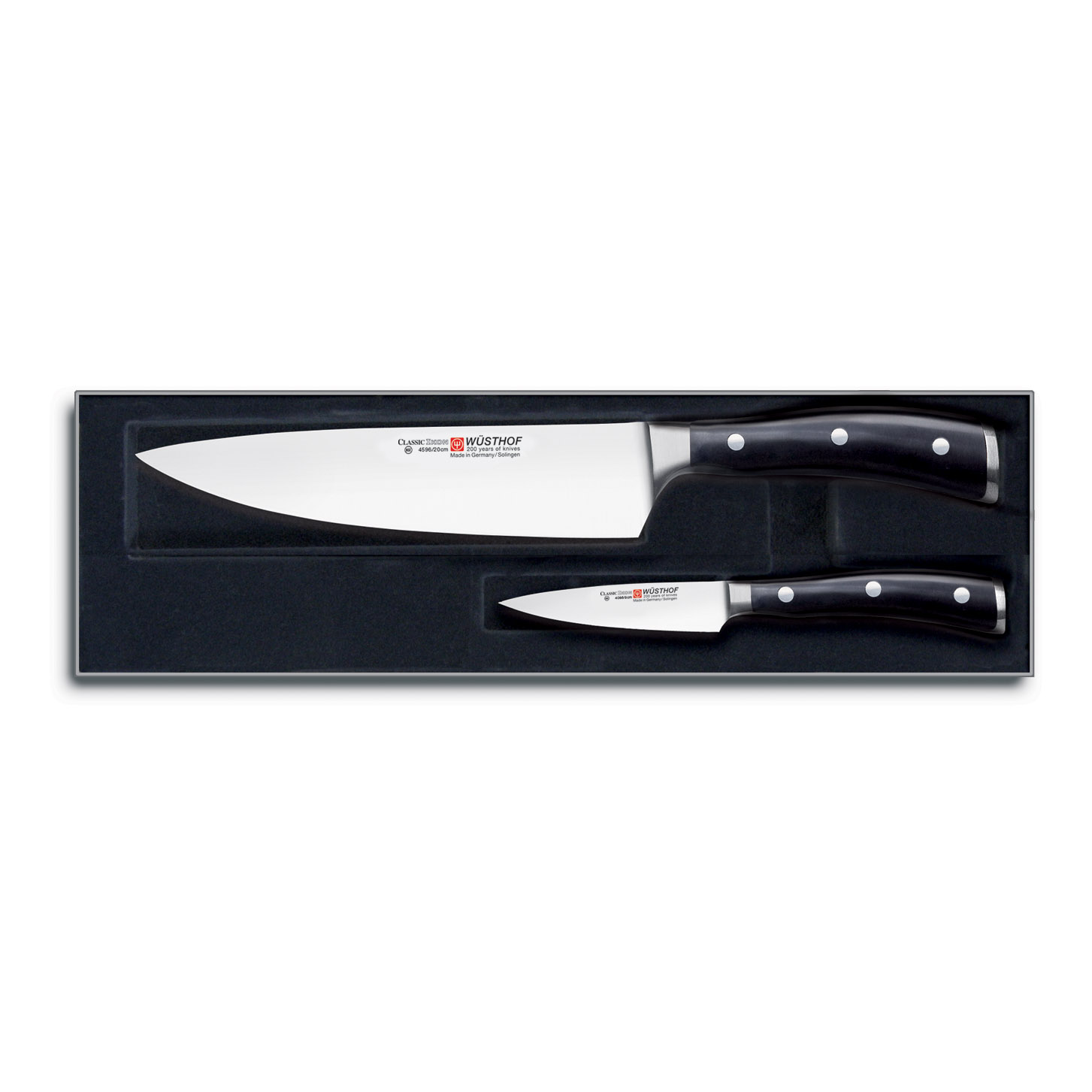 Sada nožů s kuchařským nožem 2dílná Classic Ikon WÜSTHOF