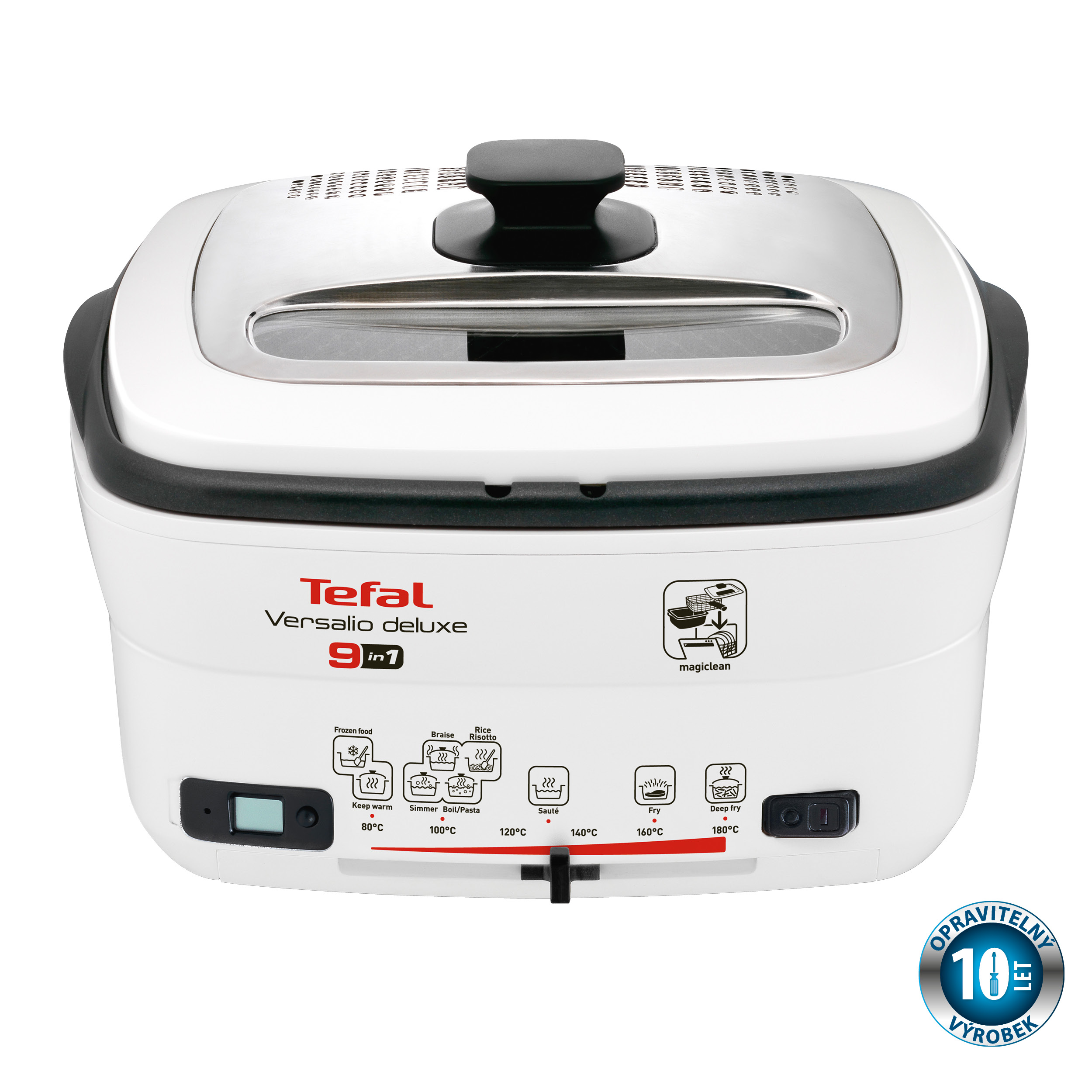 Multifunkční hrnec s fritézou Versalio De Luxe 9 v 1 FR495070 Tefal