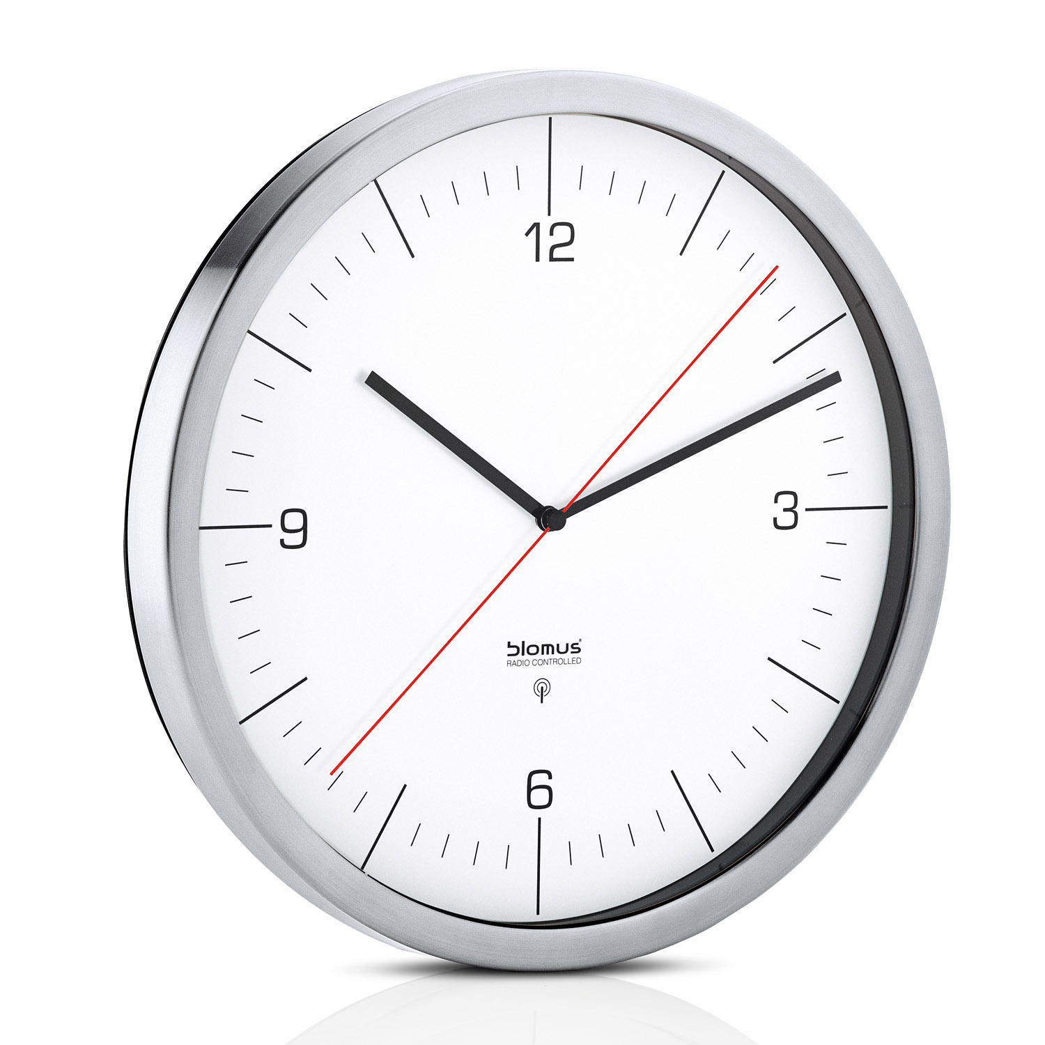 Nástěnné hodiny CRONO bílé O 30,5 cm Blomus