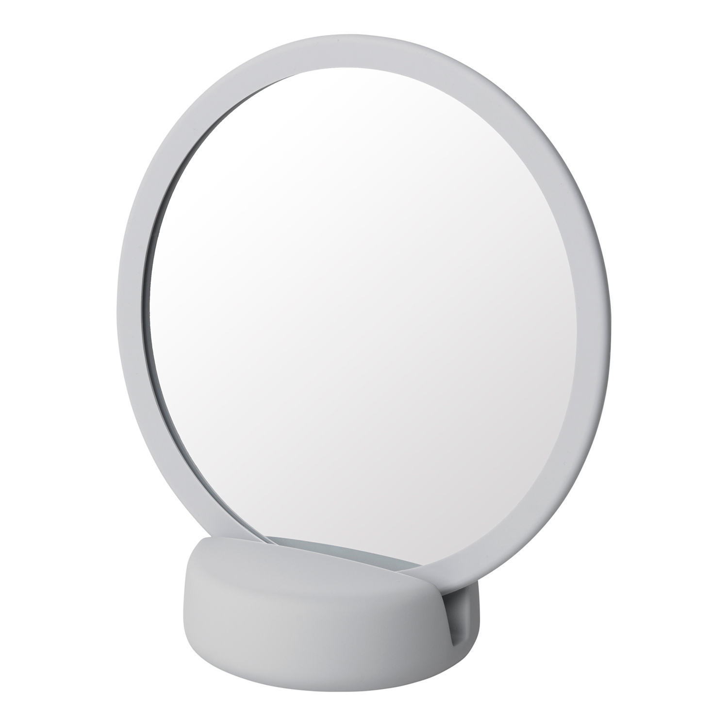 Kosmetické zrcadlo stolní SONO světle šedé Blomus