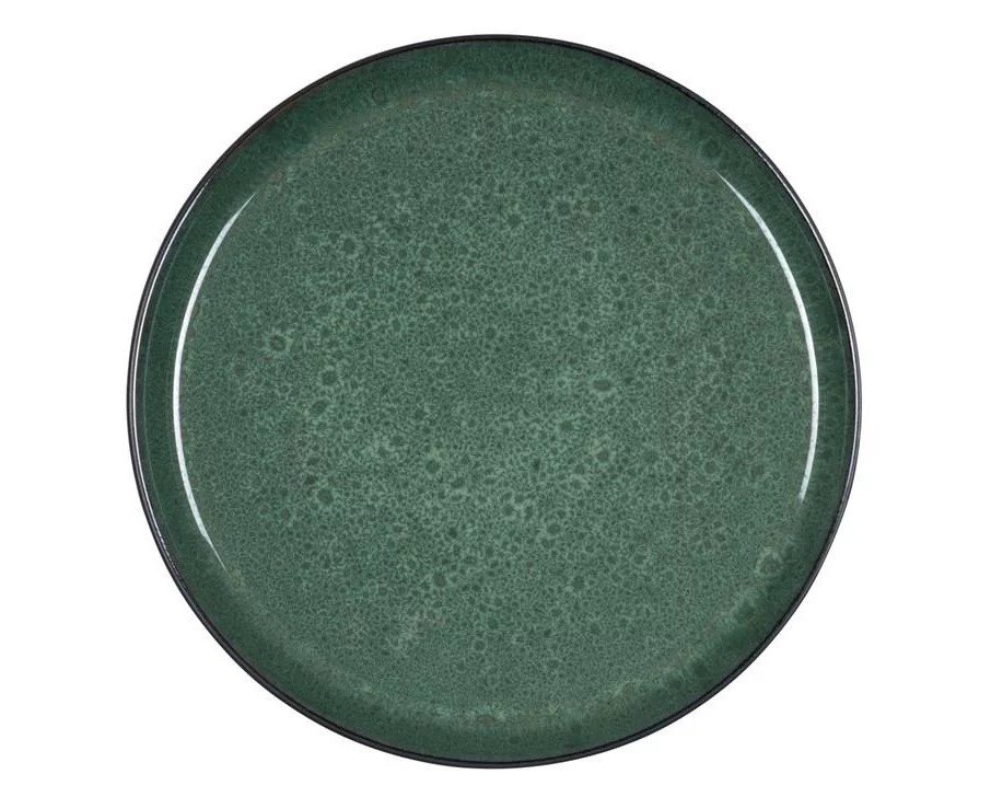 Mělký talíř Bitz černý/zelený 27 cm