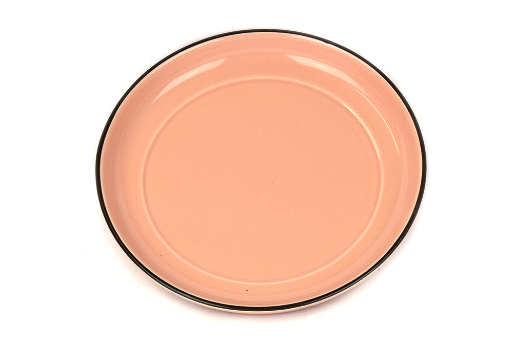 Podšálek COLOURBLOCK růžový MIJ