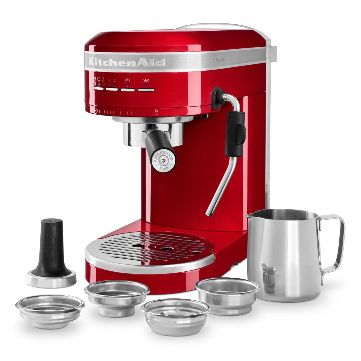 Pákový kávovar Artisan 5KES6503EER KitchenAid královská červená