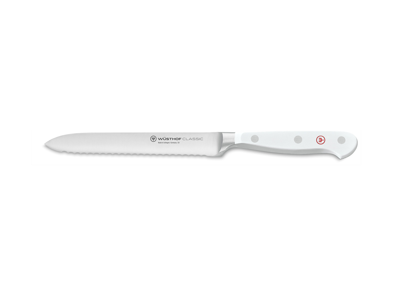 Nůž na uzeniny Classic White Wüsthof 14 cm