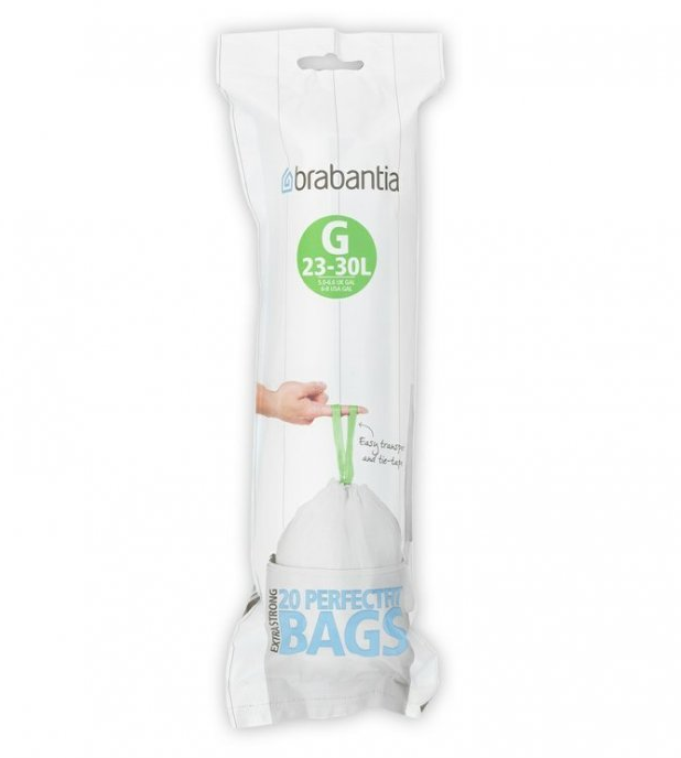 Sáčky do odpadkového koše G PerfectFit Brabantia 23-30 l 20 ks