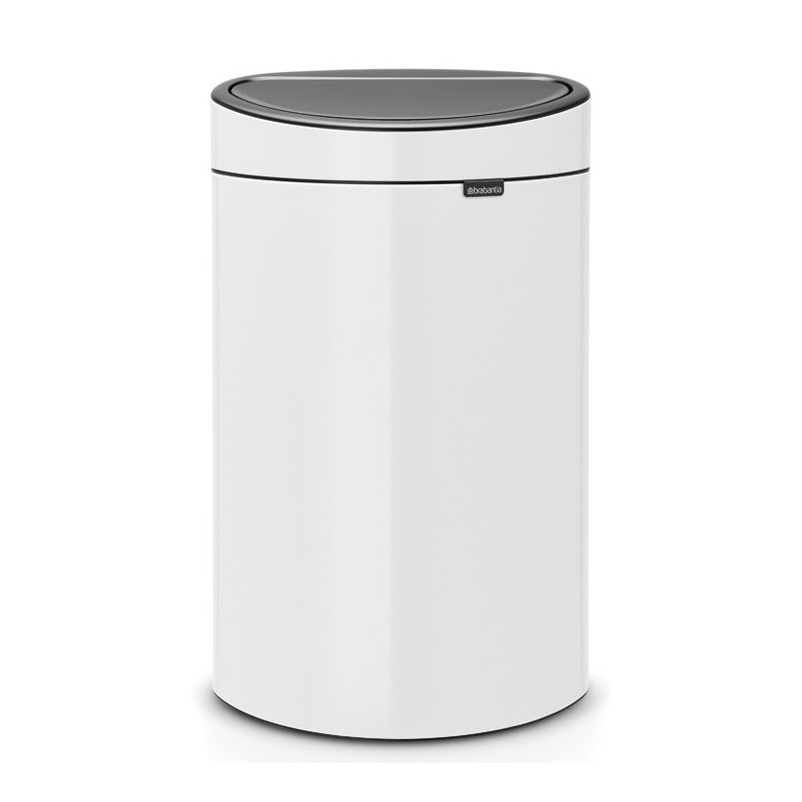 Dotykový odpadkový koš Touch Bin NEW Brabantia bílý 40 l