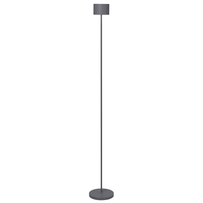 Přenosná stojací LED lampa FAROL Blomus tmavě šedá
