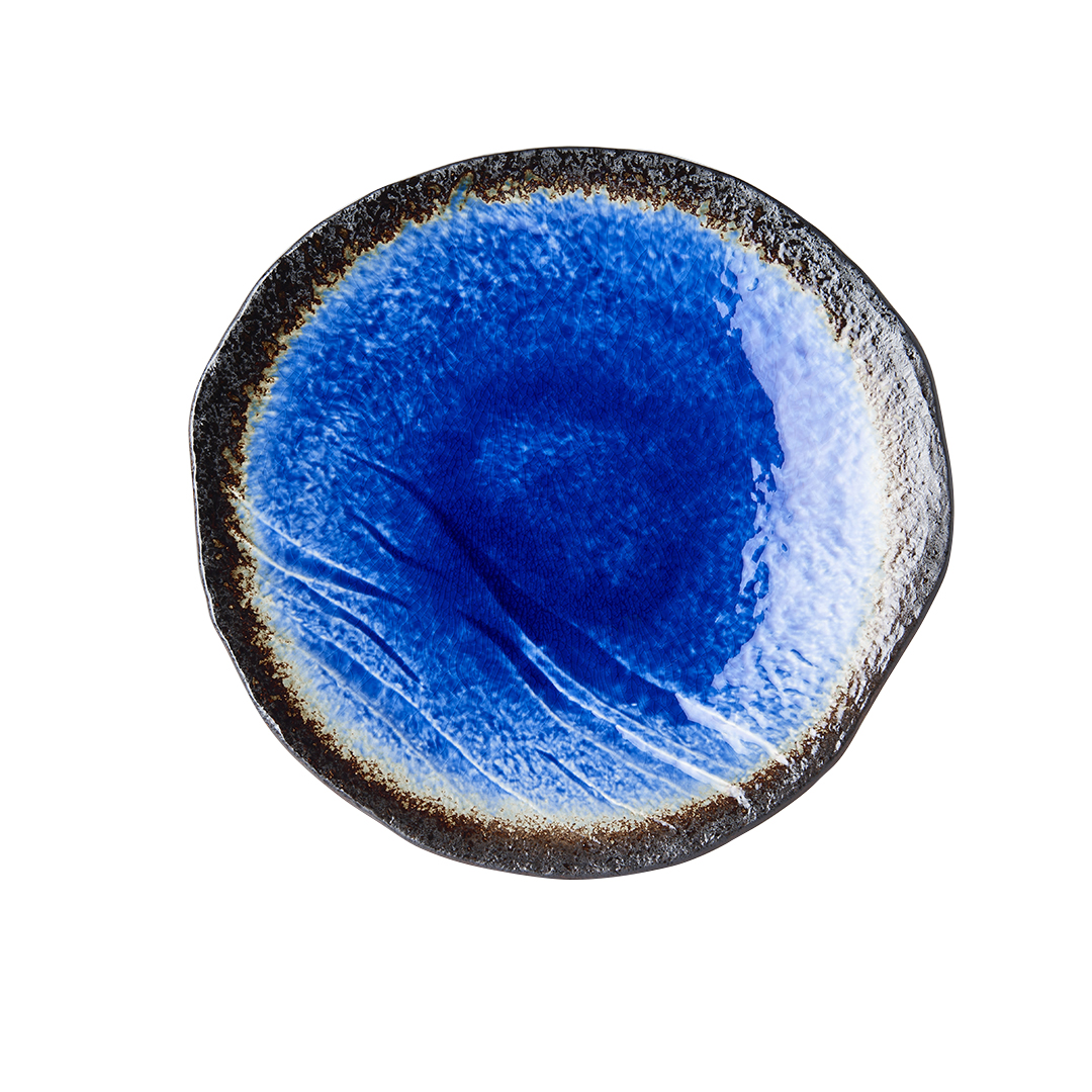 Mělký talíř Cobalt Blue 27 cm MIJ