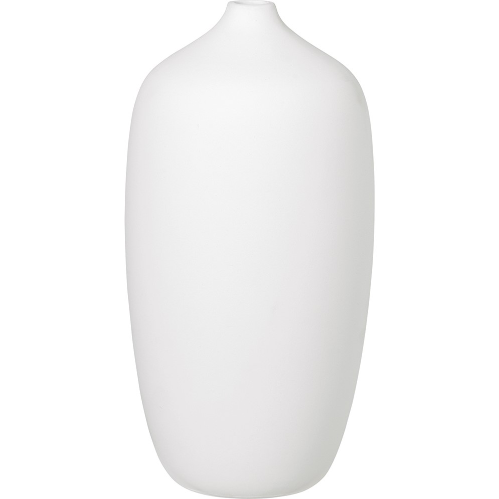 Váza CEOLA Blomus bílá 25 cm