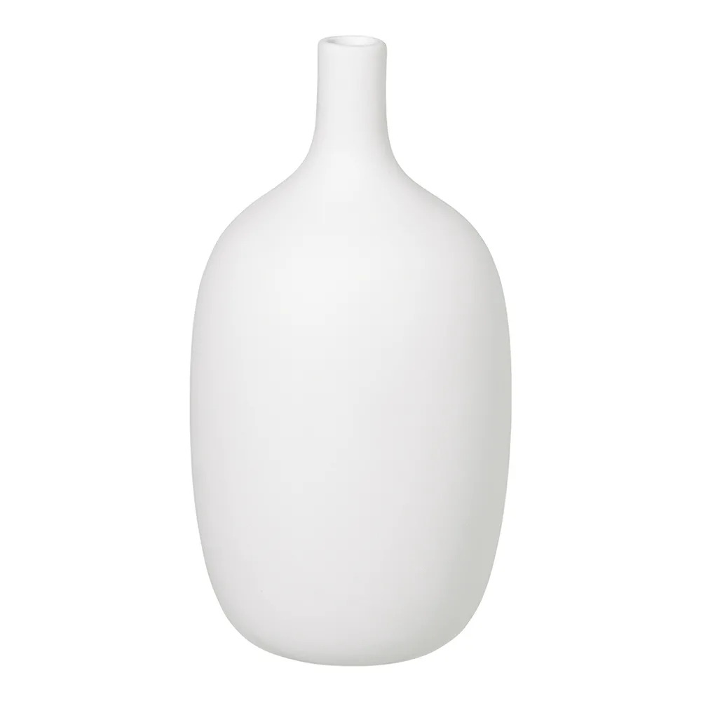 Váza CEOLA Blomus bílá 21 cm