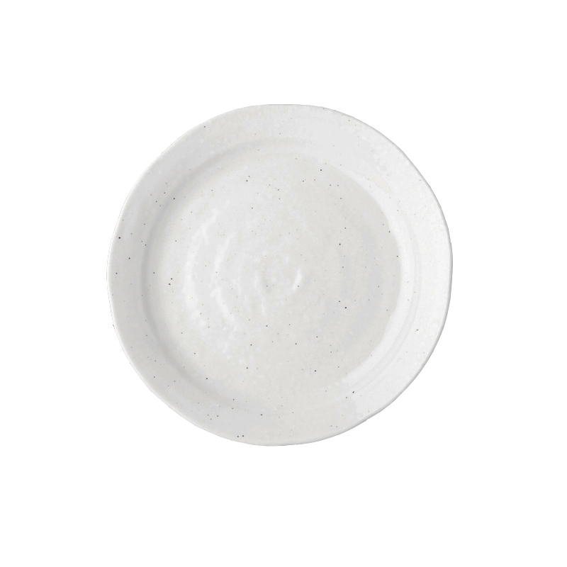 Mělký talíř 24 cm bílý MIJ