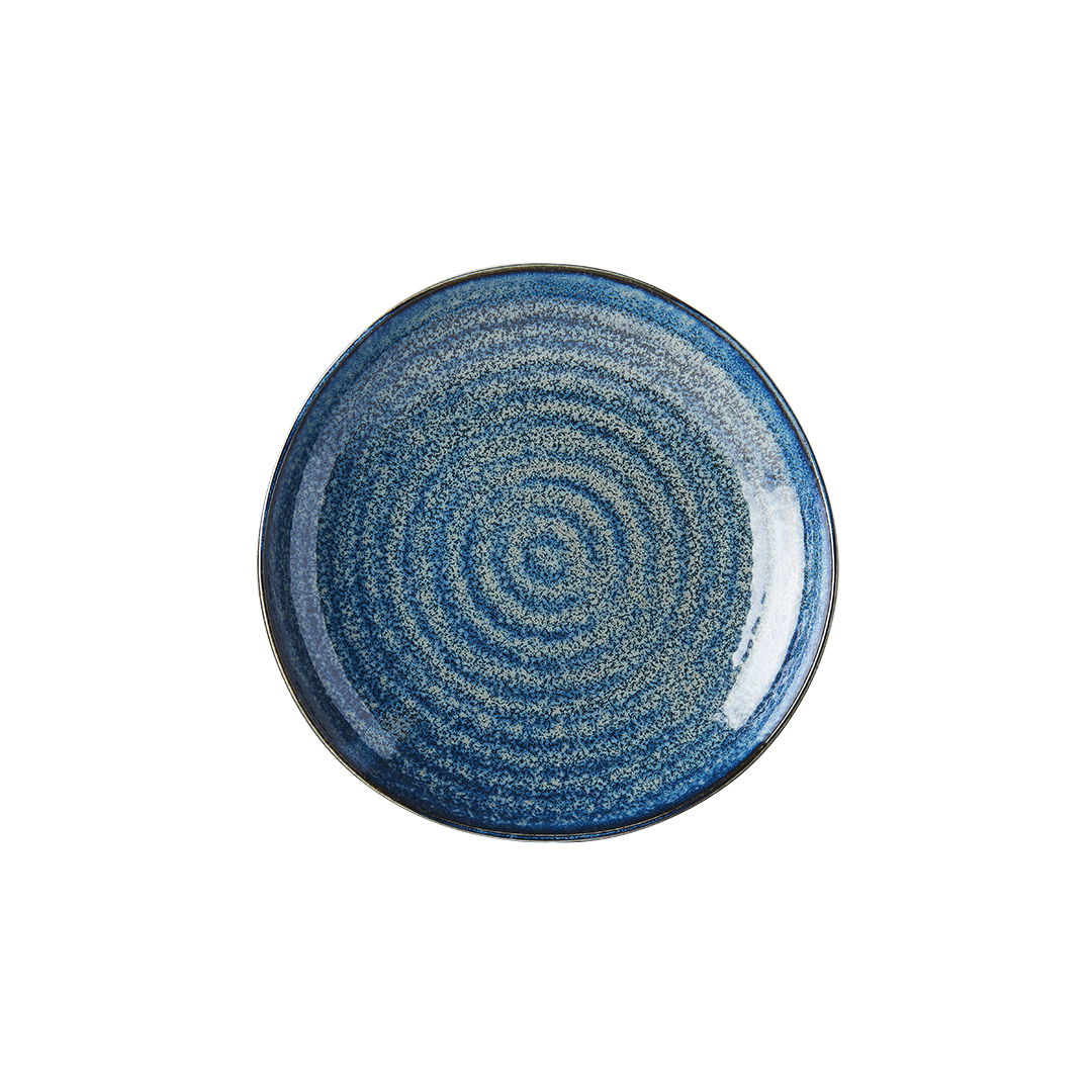 Mělký talíř Indigo Blue 23 cm MIJ
