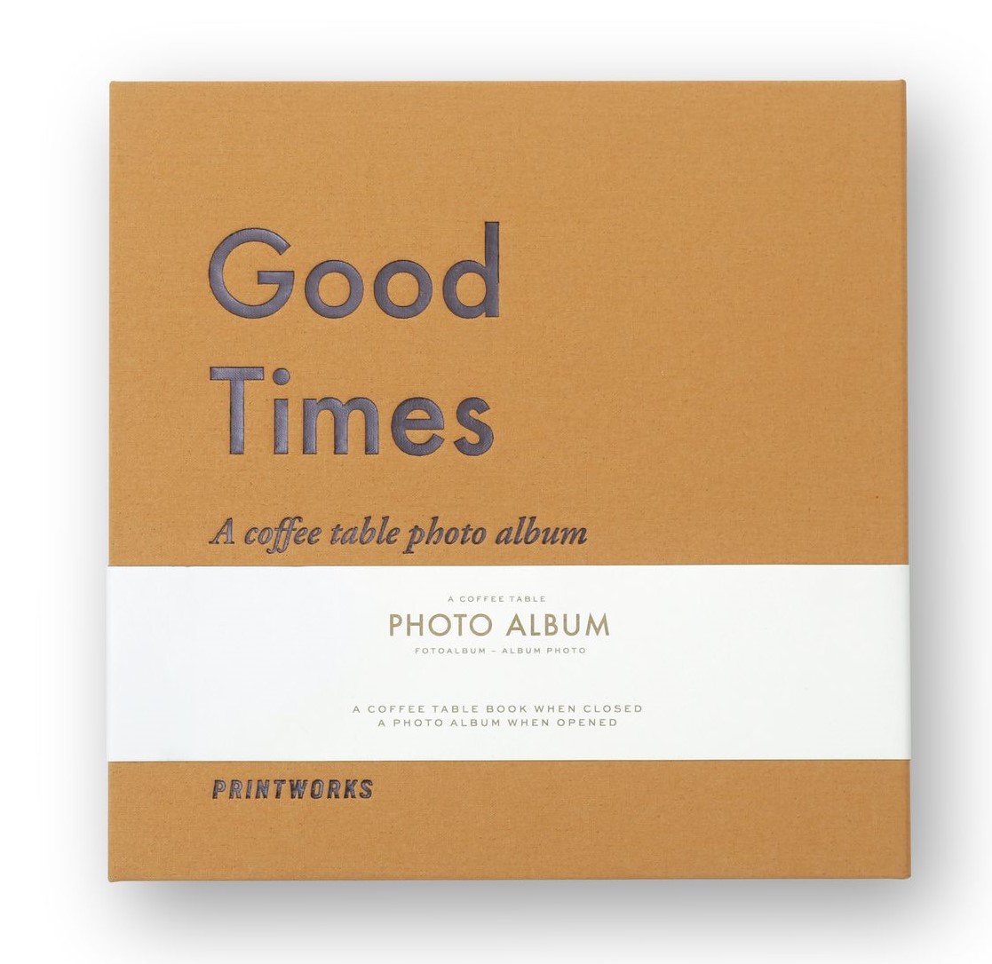 Fotoalbum Good Times S Printworks oranžové